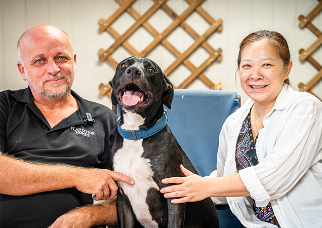 Andrew and Michelle, Charlie's foster carers